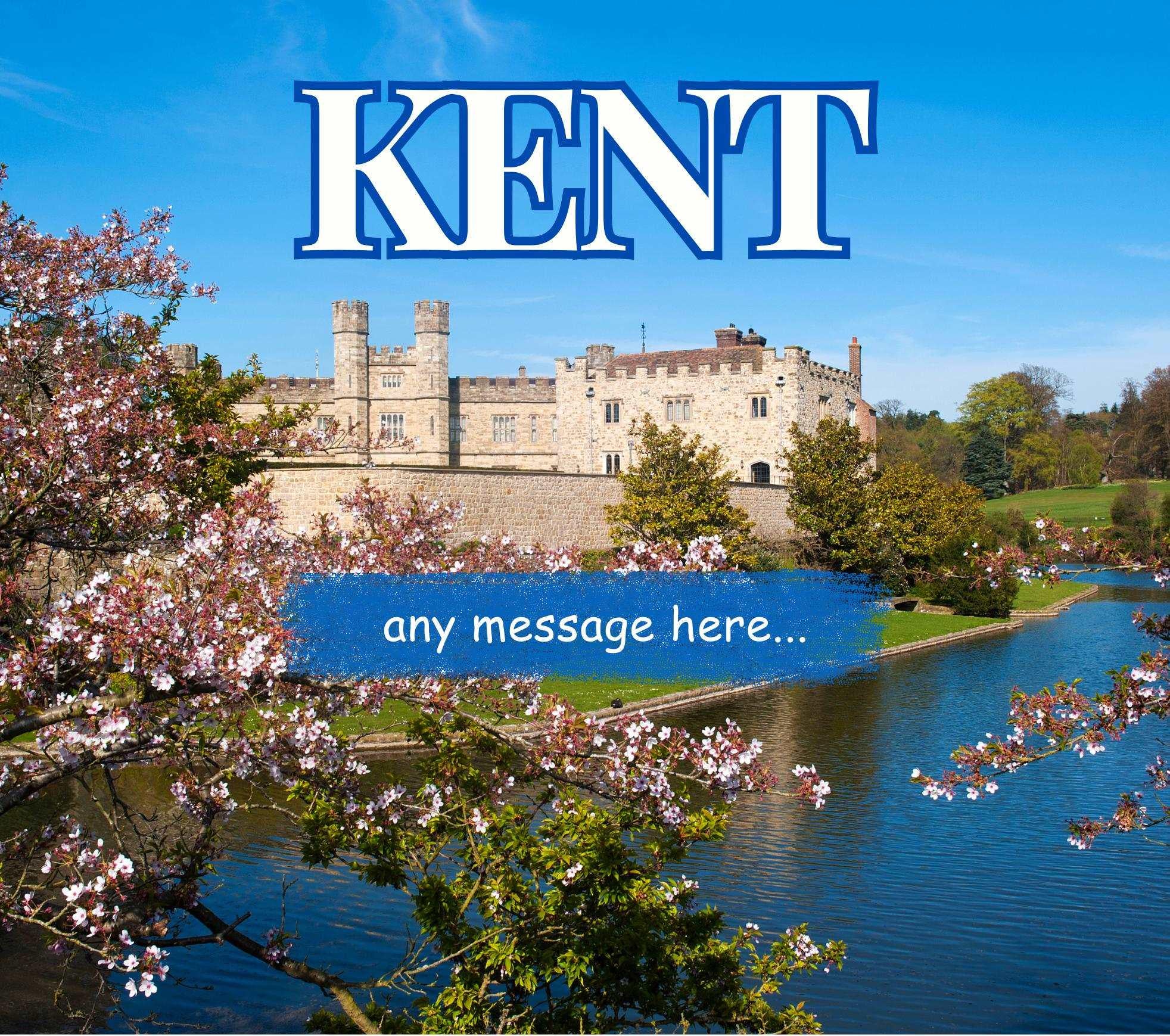 Kent Personalised Candle | Kent UK Travel Candle | Kent Travel Gift | Kent Countryside Gift | Scenic Kent Candle | Kent Keepsake Candle Gift Etsy