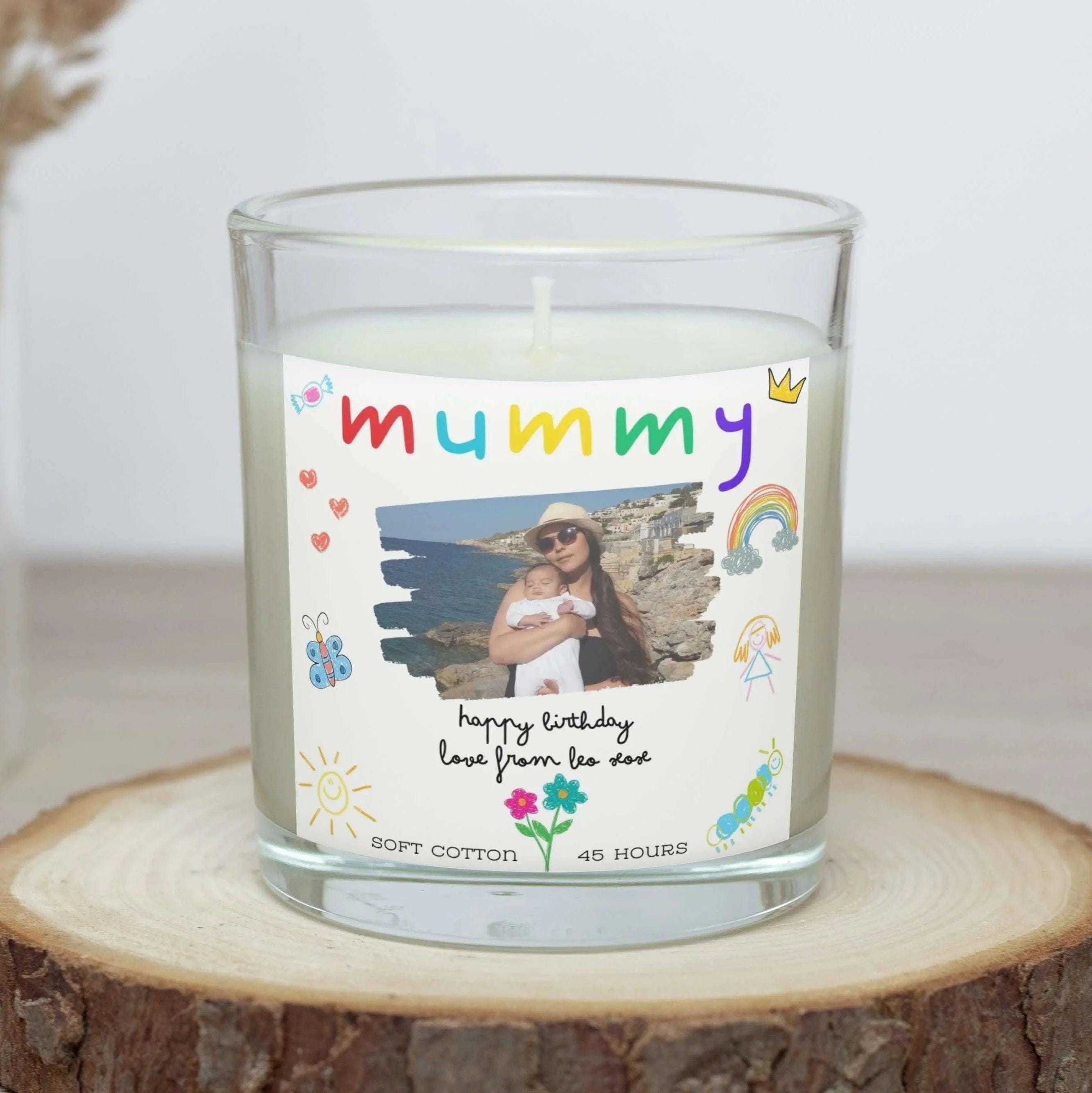 Mummy Personalised Soy Wax Candle Christmas Etsy