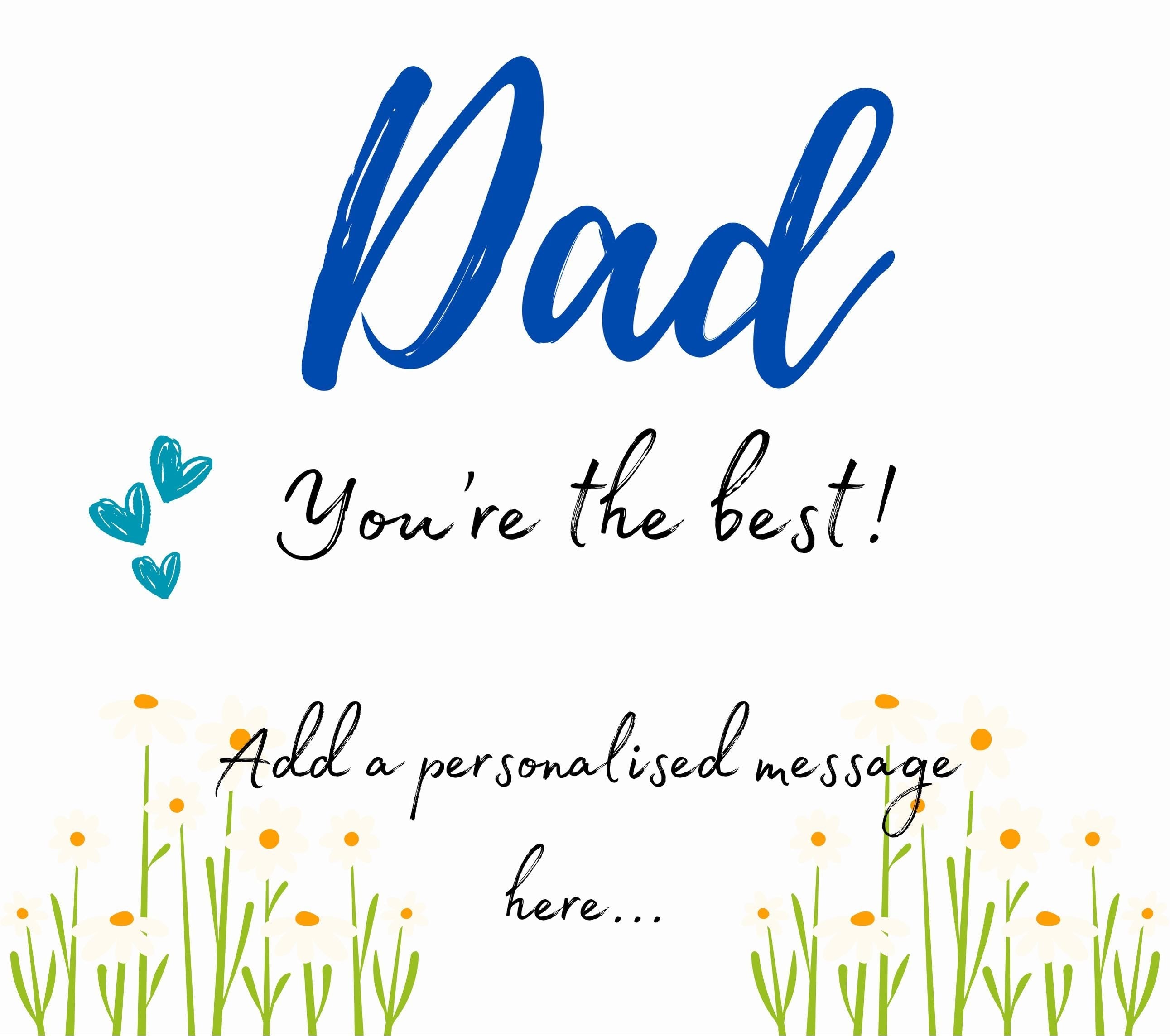 Dad You're the Best Personalised Candle Gift | Best Dad Gift | Dad Appreciation | Gifts for Daddy | New Dad Gift | Gifts from Son Daughter Etsy
