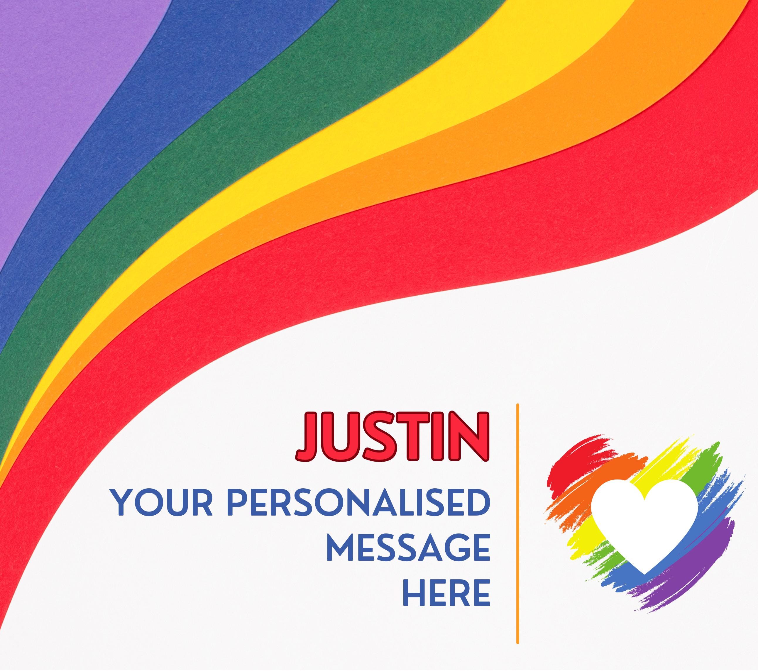 Love Is Love Personalised Photo Candle | LGBTQ Gifts | Gay Pride Photo Gift | Gay Relationship Gift | Personalised Photo and Message Gift Etsy