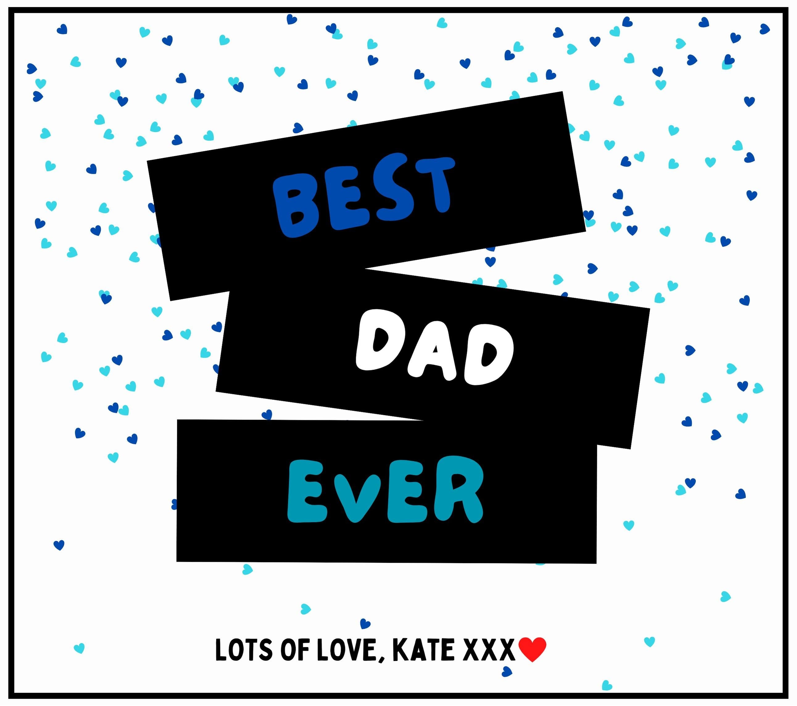Best Dad Ever Personalised Candle Gift | Best Dad Message Gift | Dad Appreciation Gift | Father's Day | Dad Birthday Candle | Thank You Dad Etsy