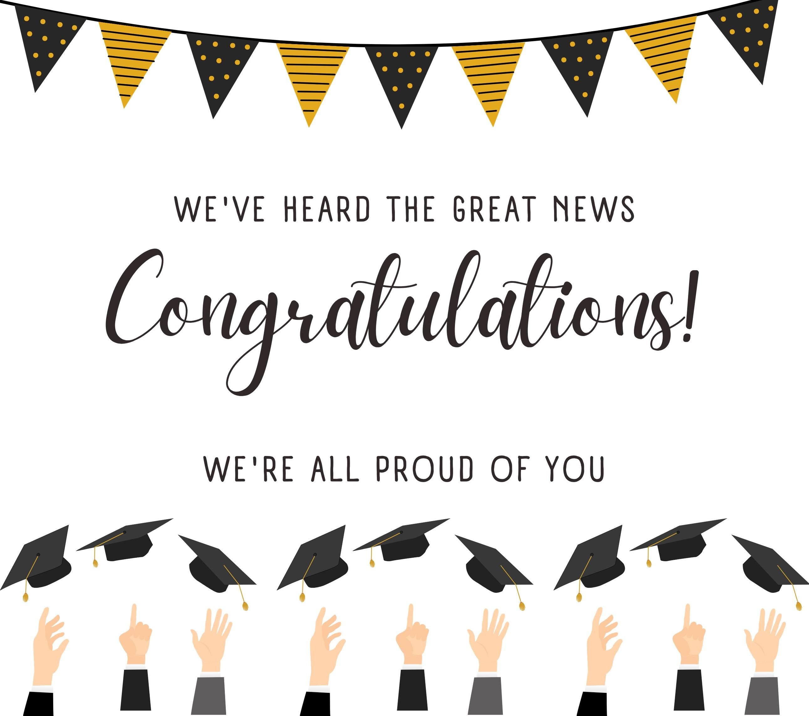 Congratulations Graduate Personalised Candle | Graduation Gift with Message | Custom Graduation Décor | Gift for Uni Graduate | Graduation Etsy