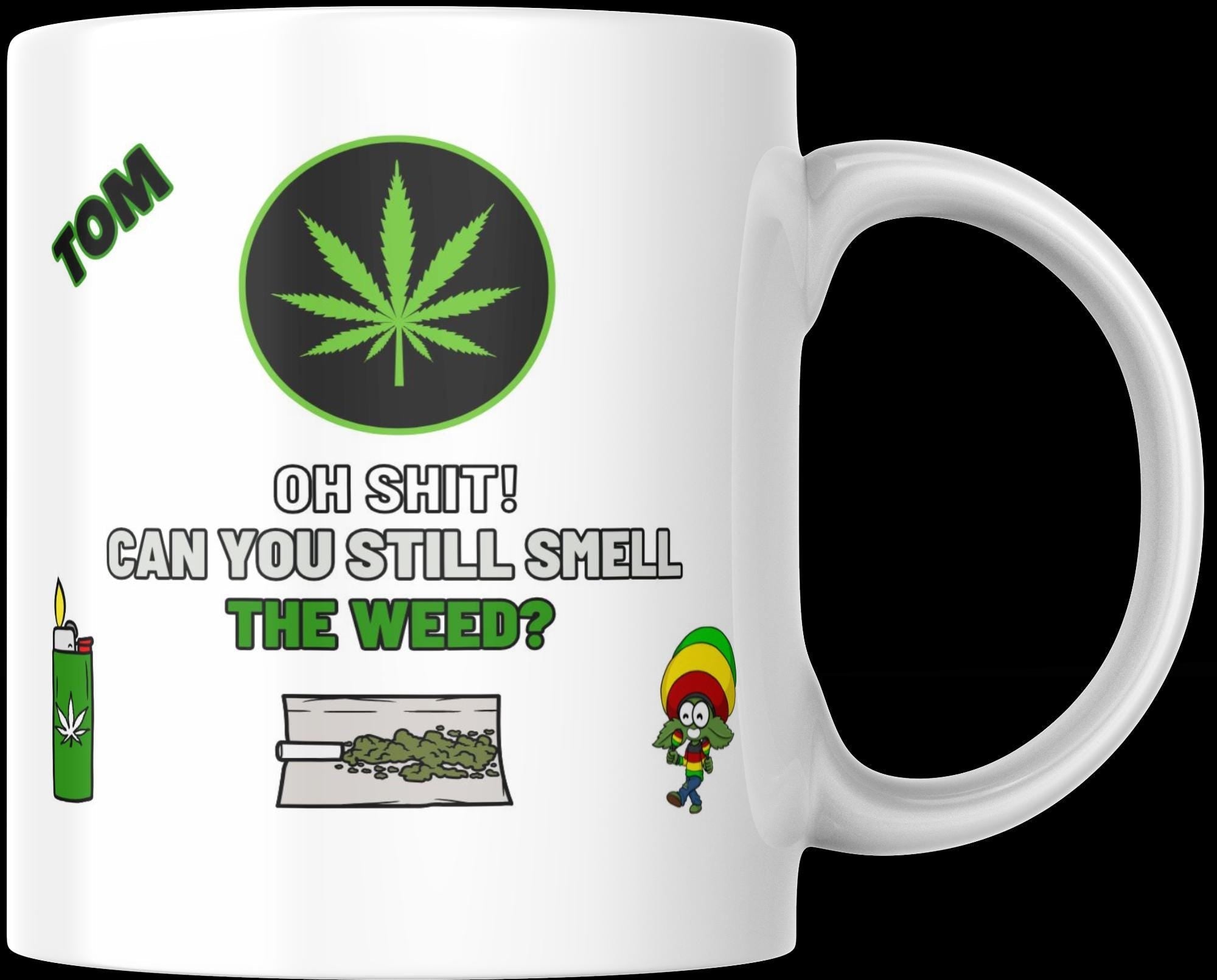 Funny Weed Personalised Mug | Custom Cannabis Mug | Novelty Weed Mug | Novelty Gift | Personalised Gift | Cannabis Gift | Name Mug | Gift Etsy