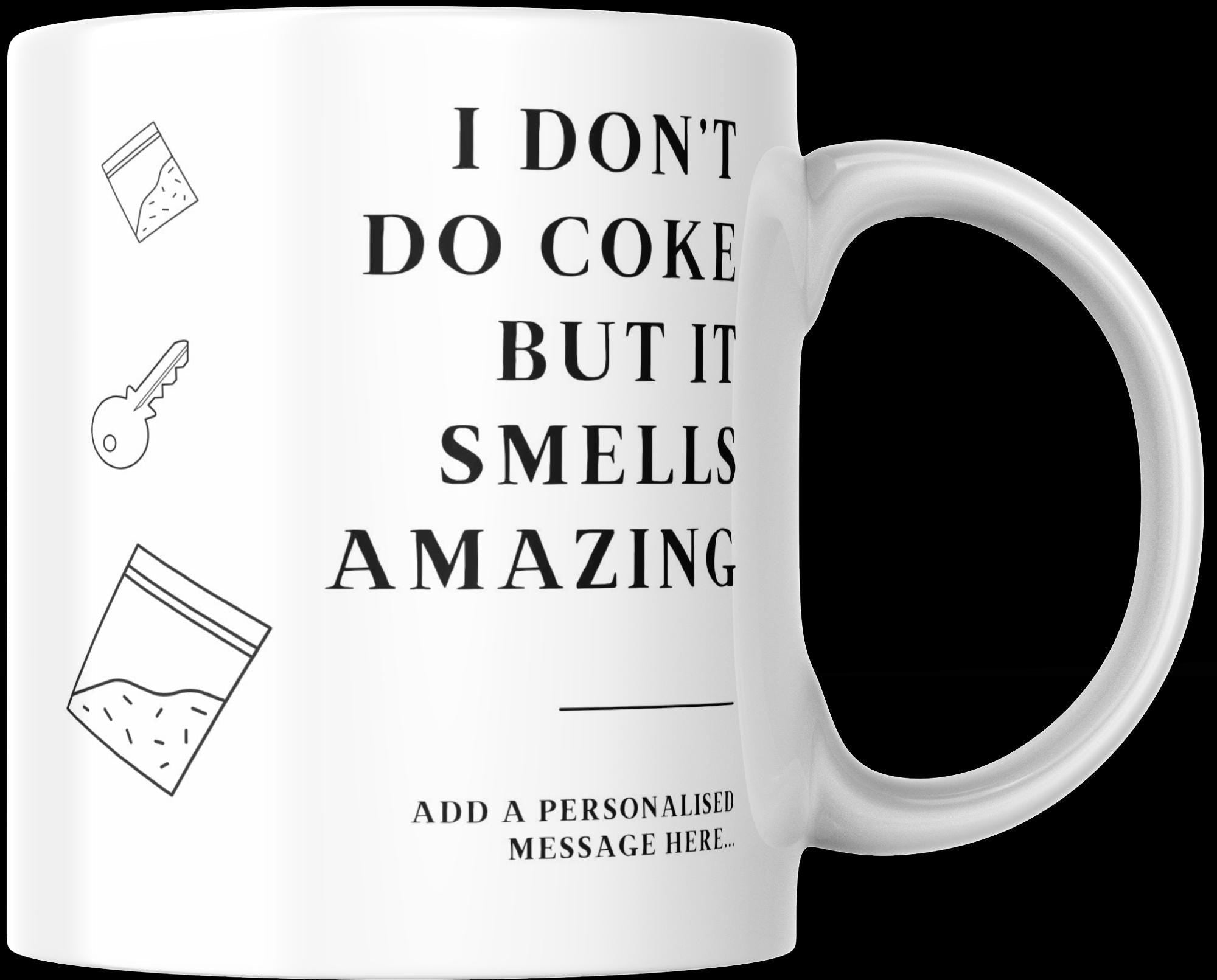 Personalised Cocaine Novelty Mug | Funny Gift | Personalised Mug | Adult Gift | Novelty Drug Gift | Cocaine Gift | Joke Gift | Prank Gift Etsy