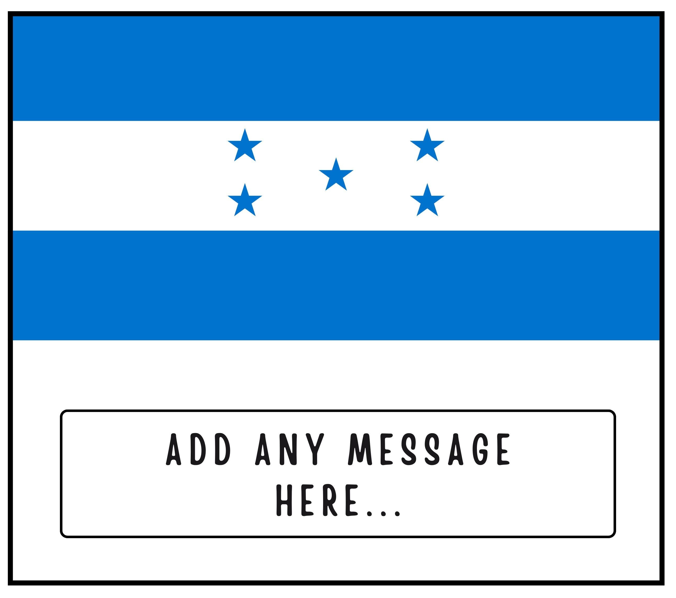 Honduras Personalised Candle | Flag of Honduras | Honduran Flag | Custom Honduras Candle | Gift for Honduran | Honduras Home Decor Candle Etsy