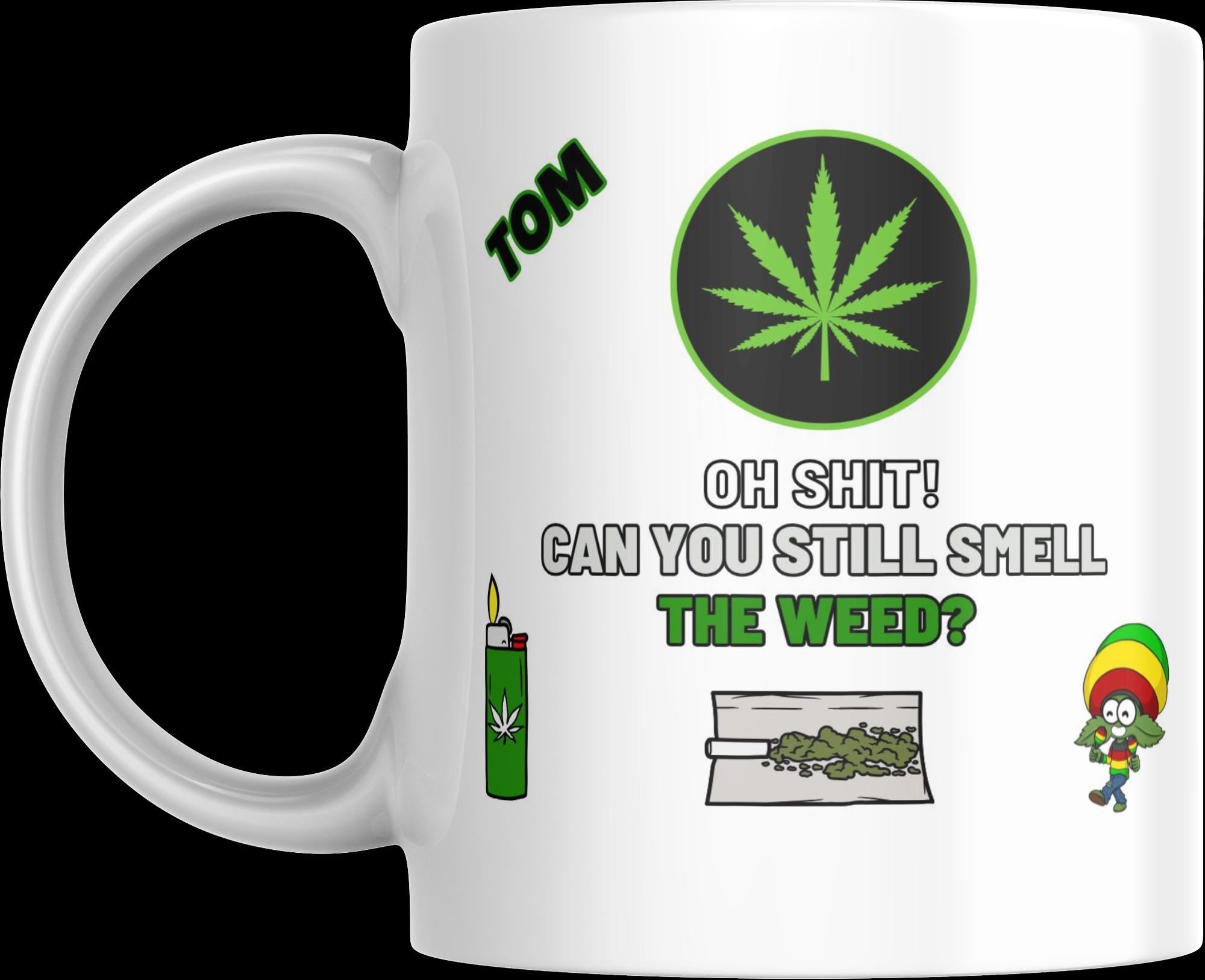 Funny Weed Personalised Mug | Custom Cannabis Mug | Novelty Weed Mug | Novelty Gift | Personalised Gift | Cannabis Gift | Name Mug | Gift Etsy