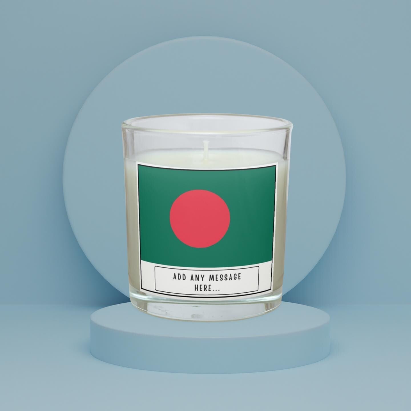 Bangladesh Personalised Candle | Flag of Bangladesh | Bangladeshi Flag Gift | Bengali Gift | Custom Bengali Gift | Bengali Flag Home Décor Etsy