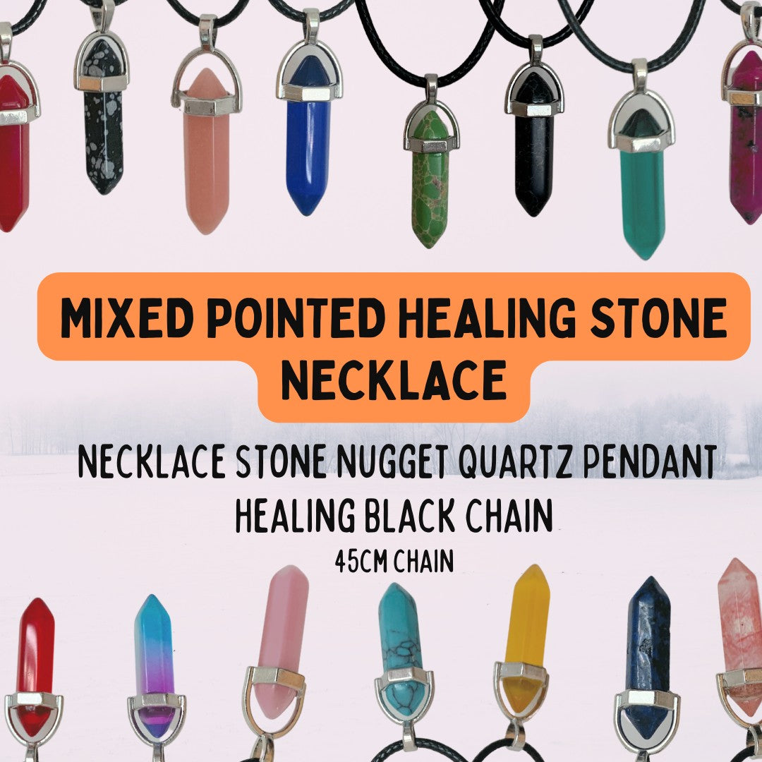 Types of hot sale crystal necklaces