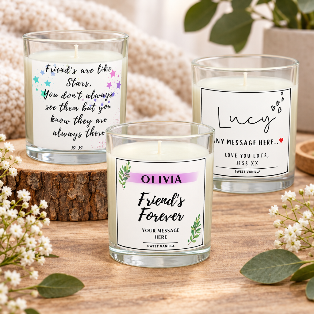 Friend Personalised Candle collection image