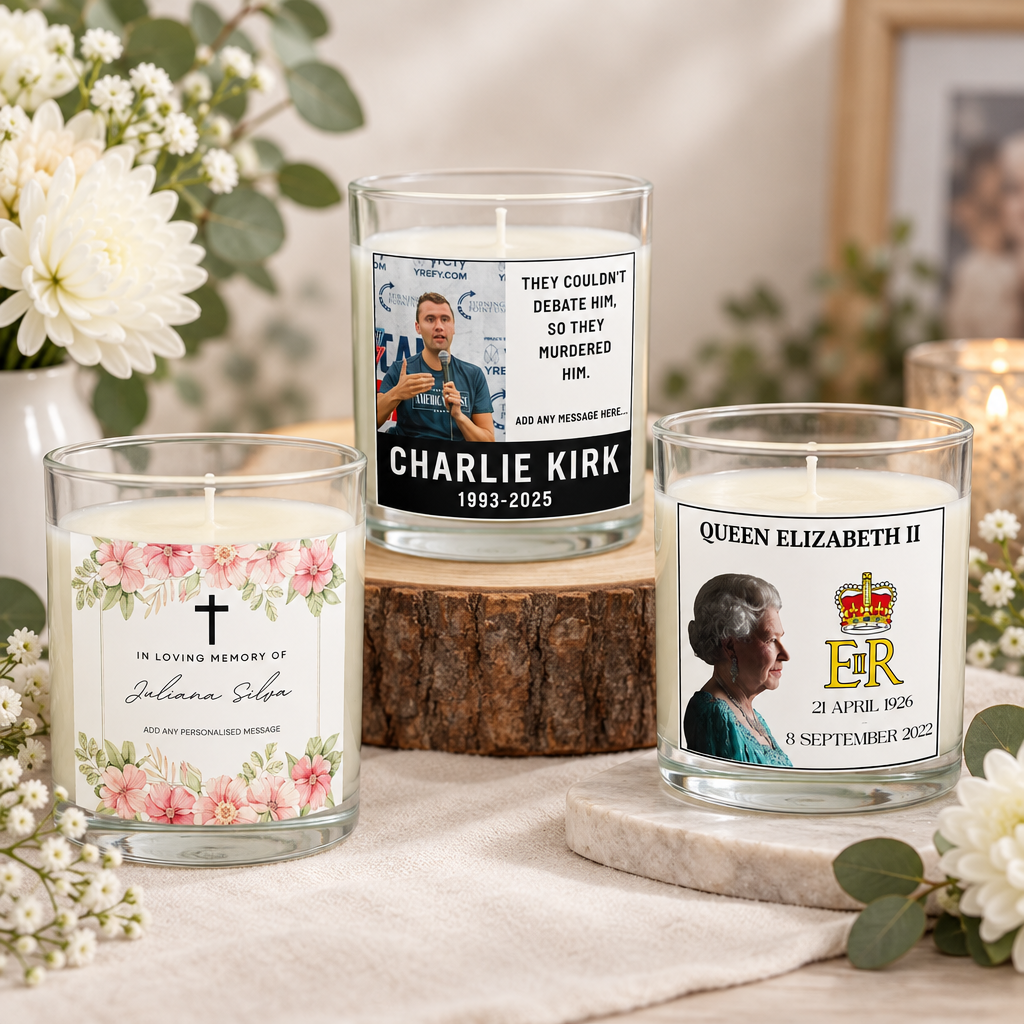 Memorial Personalised Candles collection image