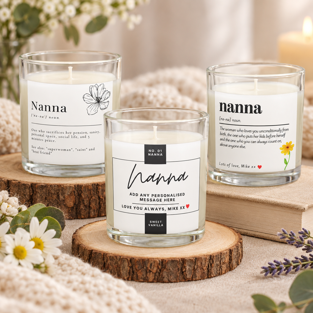 Nanna Personalised Candles collection image
