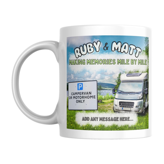 Motorhome Mug – Personalised Making Memories