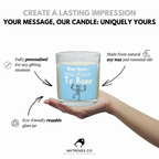 Funny New Home Candle – New Place To Bone Skeleton Gift