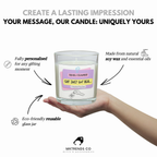 Rude New Home Candle – Personalised Shit Just Got Real Gift