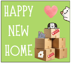 Happy New Home Candle – Personalised Moving House Gift