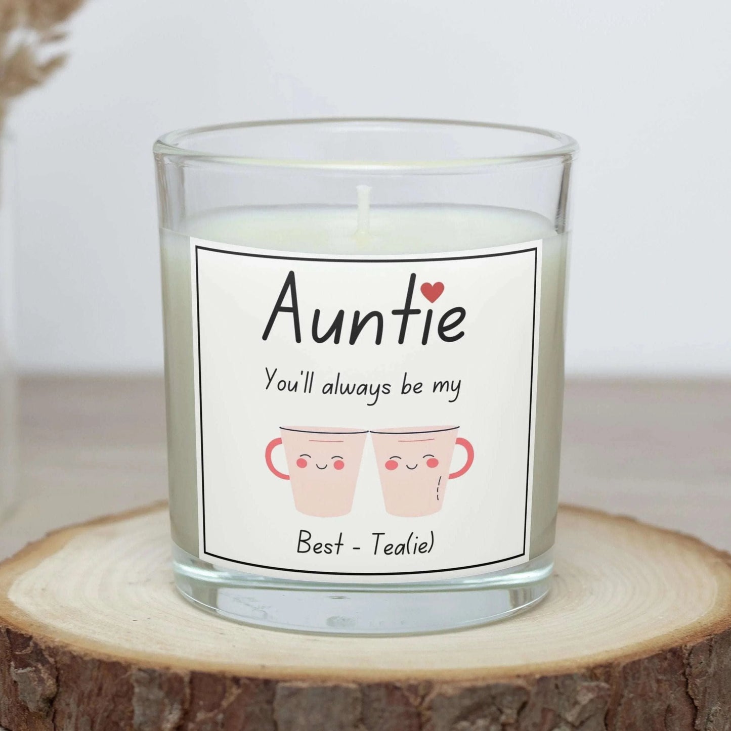 Auntie, My Bestie Personalised Candle | Cute Auntie Gift MKTrends Co