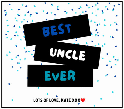 Best Uncle Personalised Candle | Best Uncle Ever Gift MKTrends Co