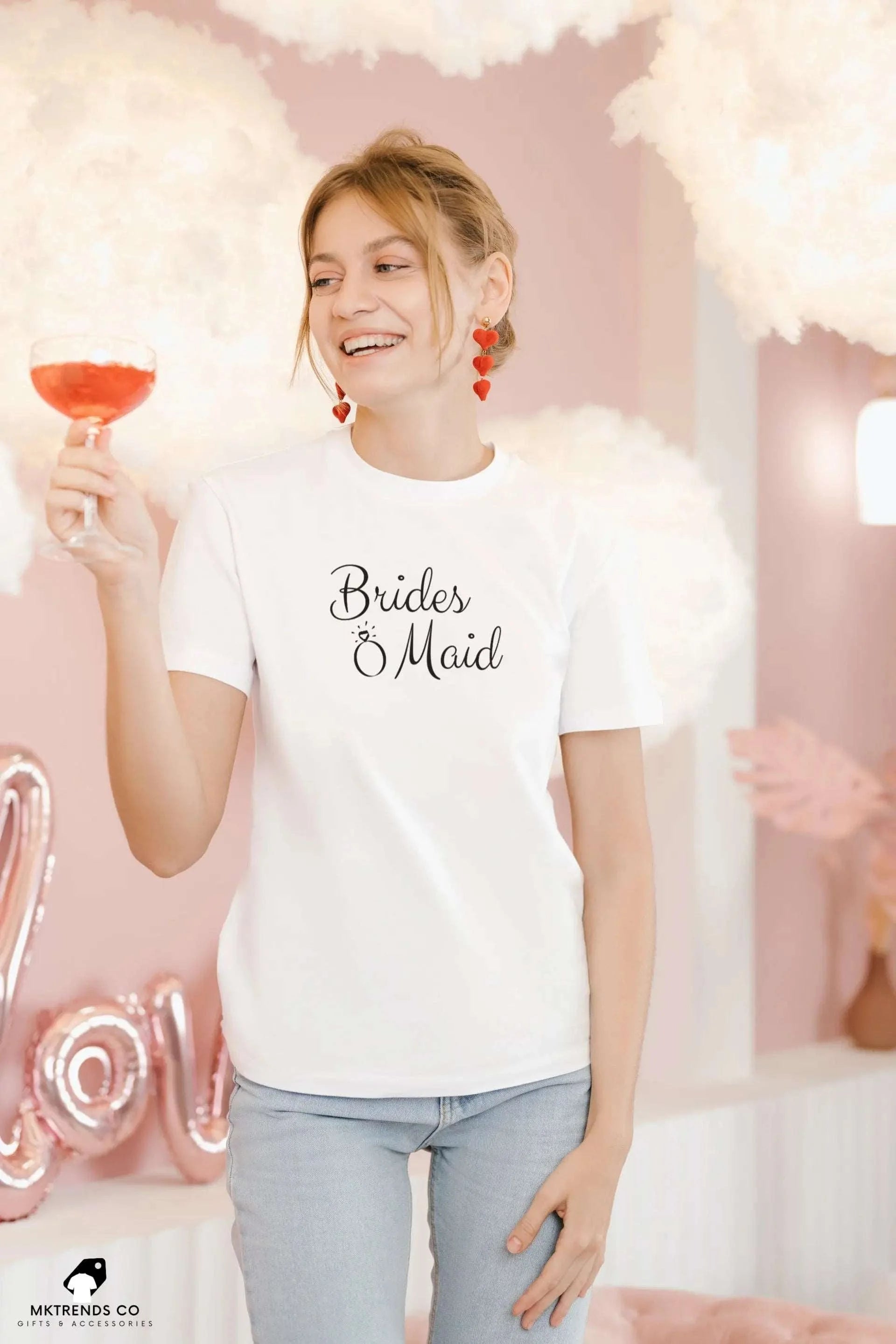 Bridesmaid T-shirt | Hen Party T-Shirt MKTrends Co