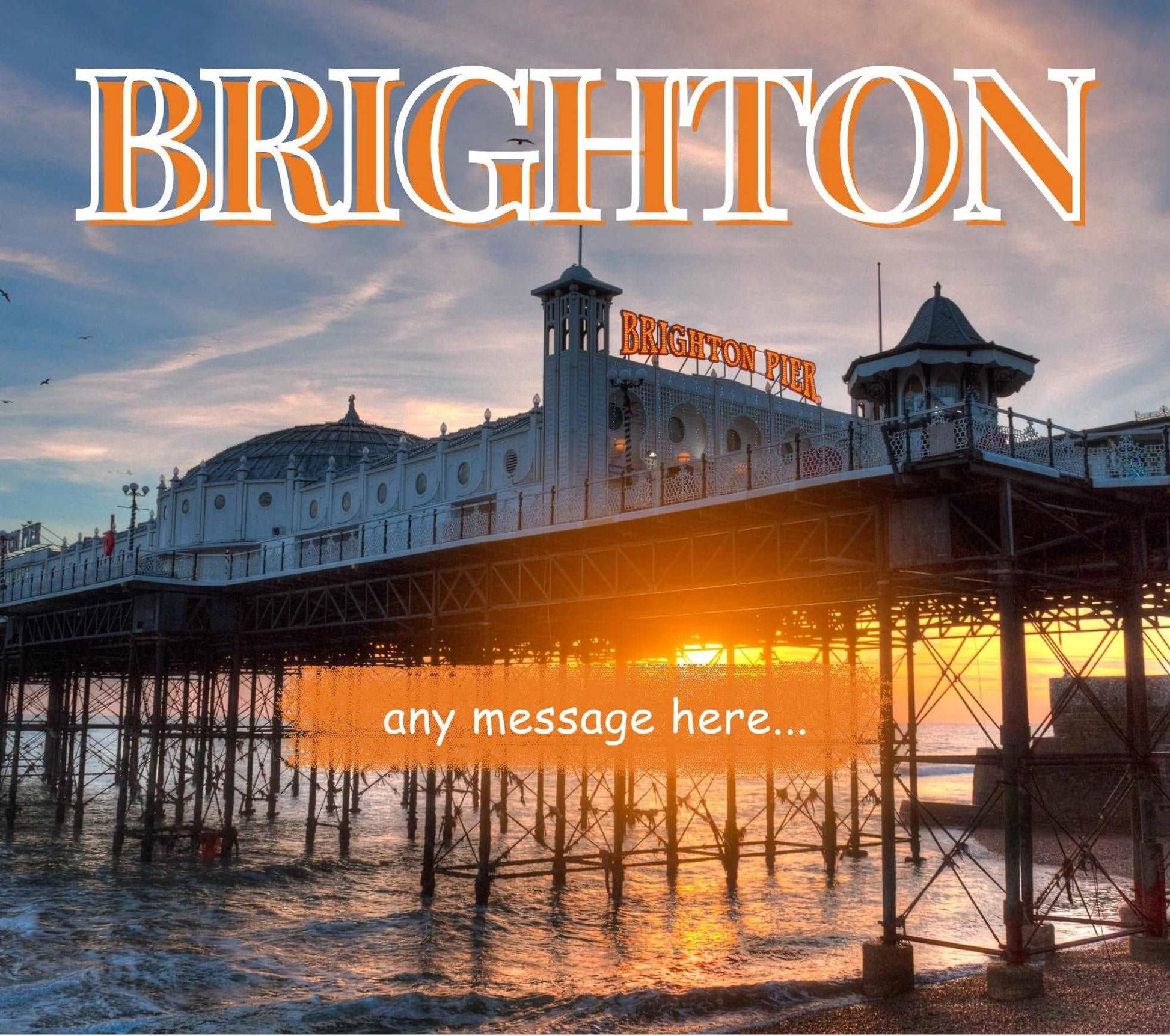 Brighton Personalised Candle MKTrends Co