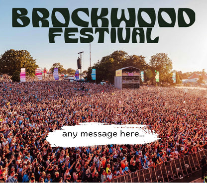 Brockwood Festival Festival Personalised Candle MKTrends Co