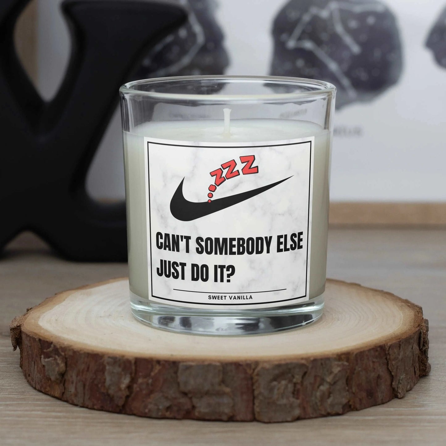 Can't Somebody Else Just Do It Personalised Candle | Just Do It Funny Gift MKTrends Co