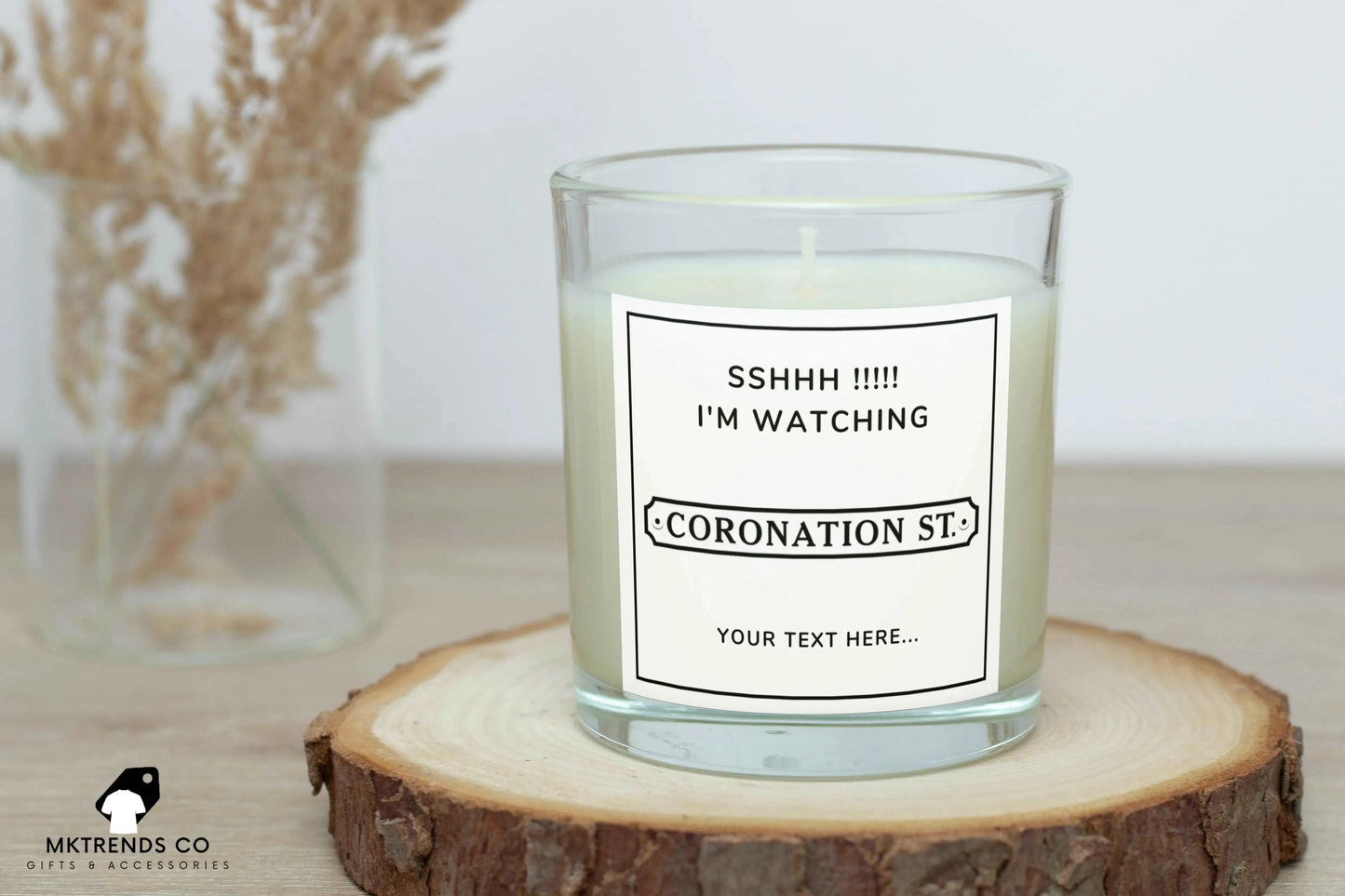 Coronation Street Personalised Candle | Novelty Gift MKTrends Co