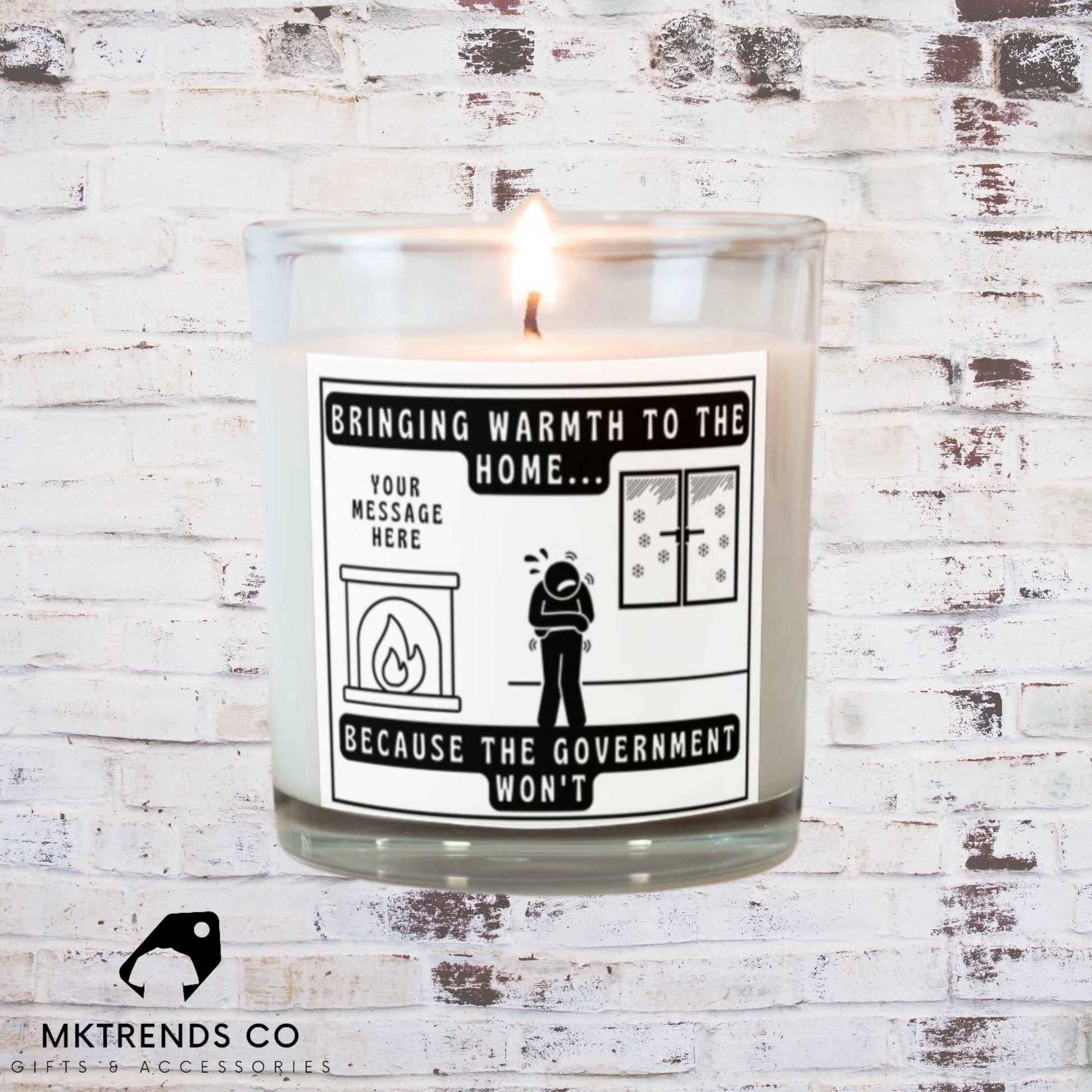 Cost Of Living Joke Personalised Candle | Funny Candle | Novelty Joke Gift MKTrends Co