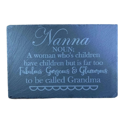 Custom etched slate, personalised etched slate, hand etched gift, personalised etching, slate gifts, etched present, handmade slate MKTrends Co