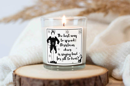 Elf Christmas Cheer Personalised Candle | Christmas Gifts | Festive Decorations MKTrends Co