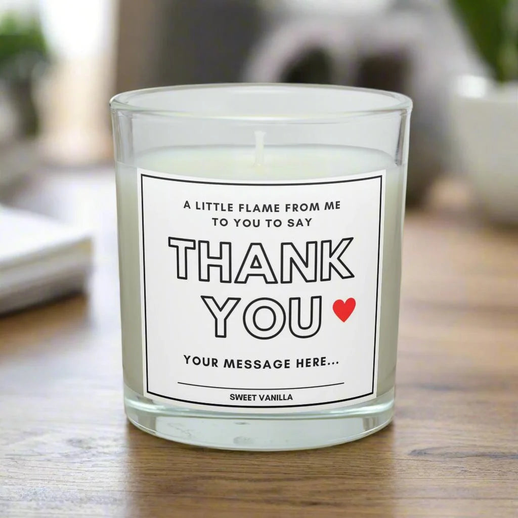 From Me To You Thank You Candle | Gift for Her MKTrends Co