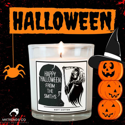 Halloween Tombstone Personalised Candle | Halloween Decoration | Trick or Treat MKTrends Co