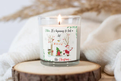 It's beginning to look a lot like Christmas | Personalised Candle MKTrends Co