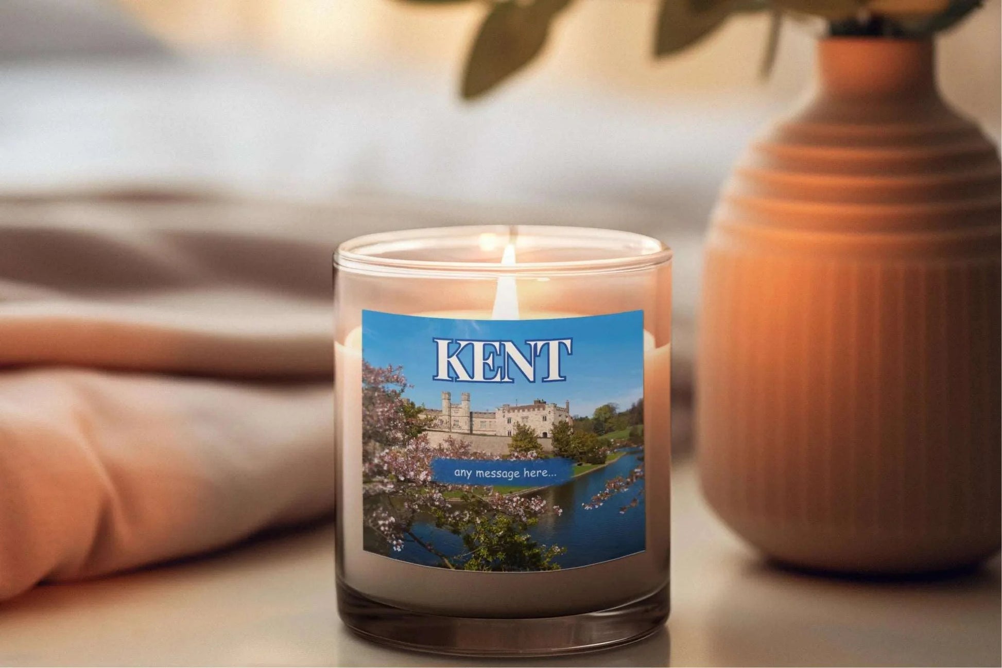 Kent Personalised Candle MKTrends Co