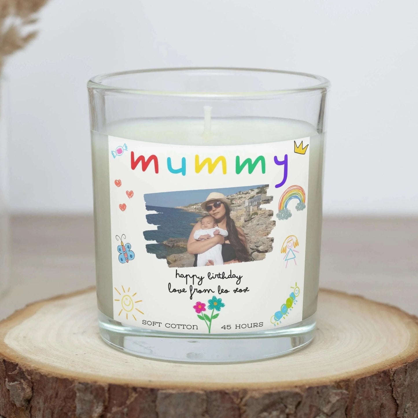 "Mummy" Personalised Soy Wax Candle MKTrends Co