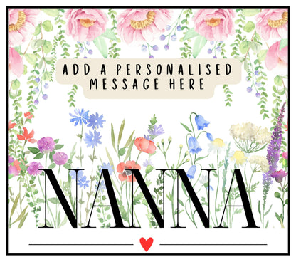 Nanna Personalised Candle Message Gift | Gift for Nanna MKTrends Co