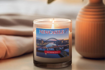 Newcastle Personalised Candle MKTrends Co