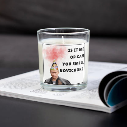 Novichok Russia Personalised Candle | Funny Novelty Putin Candle Gift MKTrends Co