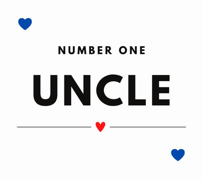 Number One Uncle Personalised Candle | Number 1 Uncle Gift MKTrends Co