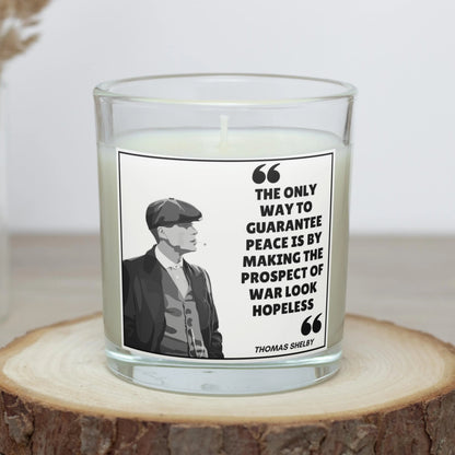 Peaky Blinders Thomas Shelby Quote Personalised Candle MKTrends Co