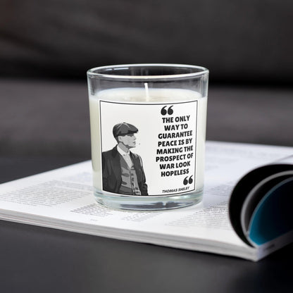 Peaky Blinders Thomas Shelby Quote Personalised Candle MKTrends Co