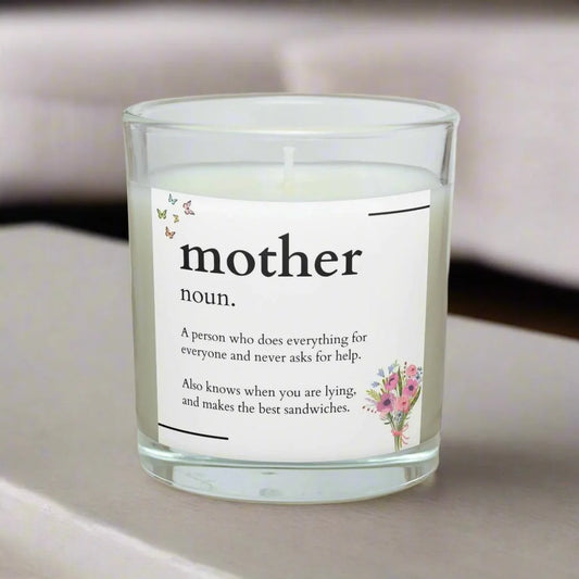 Personalised Mother Noun Candle | Gifts for Mum MKTrends Co