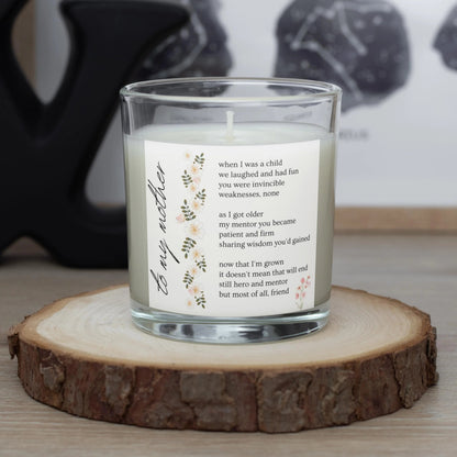 Personalised To My Mother Candle | Gifts for Mum MKTrends Co