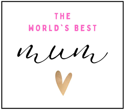 The World's Best Mum Personalised Candle | Best Mum Gift MKTrends Co