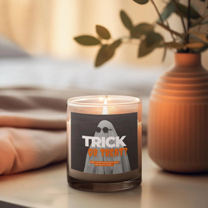 Trick or Treat Message Candle | Halloween MKTrends Co