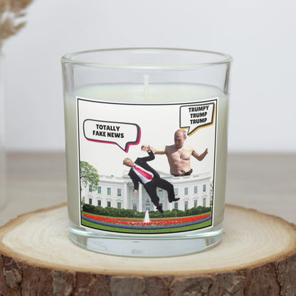 Vladimir Putin - Donald Trump Funny Personalised Candle | Russia USA Novelty MKTrends Co