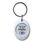 NFC Business Card Keyring, Business Cards, Contactless Business Card, Tap And Go, Social Media, Telephone, Email, Website, NFC TapTags Etsy