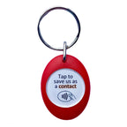 NFC Business Card Keyring, Business Cards, Contactless Business Card, Tap And Go, Social Media, Telephone, Email, Website, NFC TapTags Etsy
