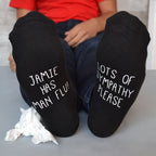 Personalised Custom Text Socks, Add Any Text, Gifts For Him, Gifts For Her, Premium Unisex Socks Christmas Etsy