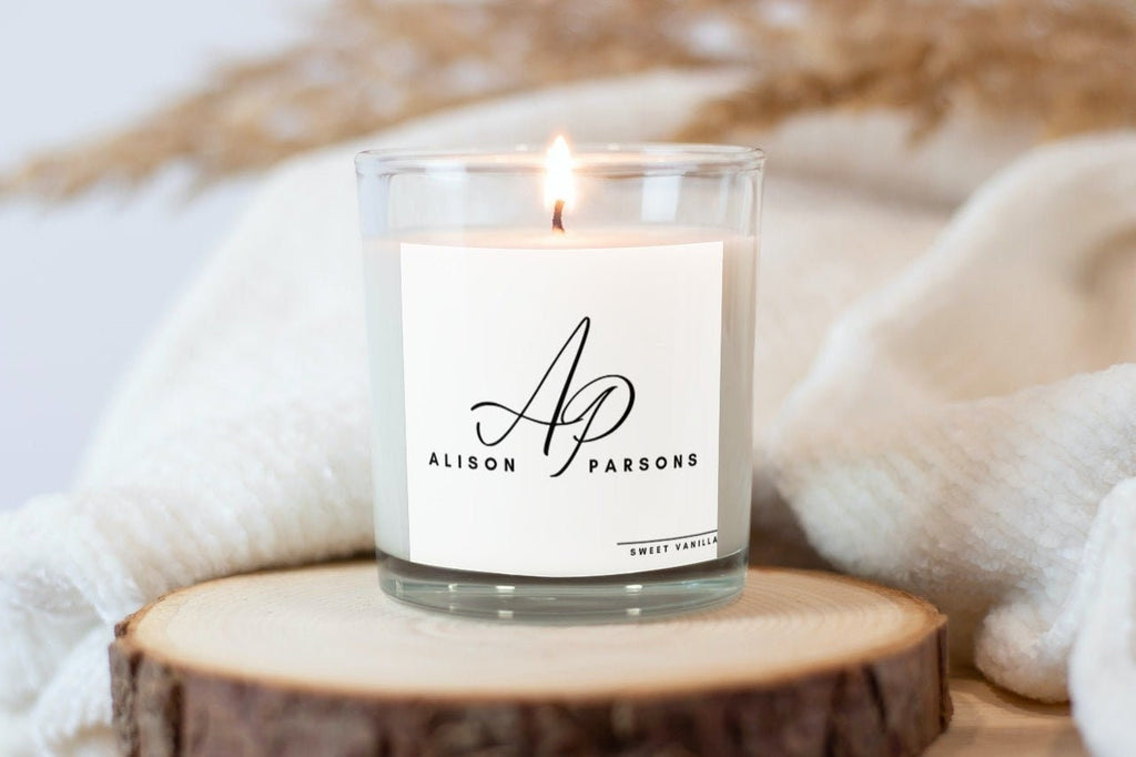Personalised Monogram Candle, Gifts For Her, Gifts For Him, Any Occasion, Simple Candle, Any Name, Birthday, Thank you, New Job, Best Friend Etsy