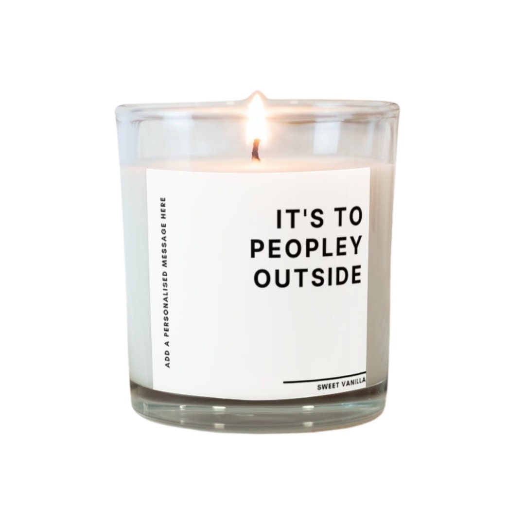 Personalised Novelty People Candle, Funny Candle, Joke Candle, Gifts For Her, Gifts For Him, Besy Friend, Personalised candle, Any Message Etsy